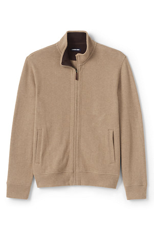 Lands' End T100 Fleece Pullover mit Schulterpasse für Herren Lands' End T100 Fleece Pullover mit Schulterpasse für Herren